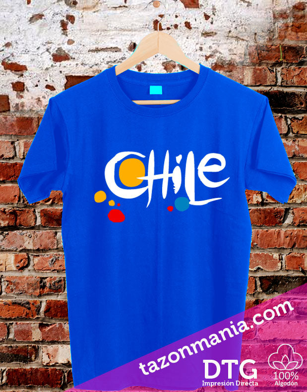 Poleras con diseños de Chile