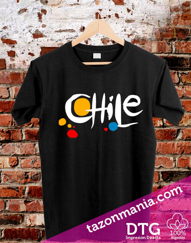 Poleras con diseños de Chile