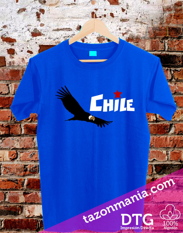 Poleras con diseños de Chile