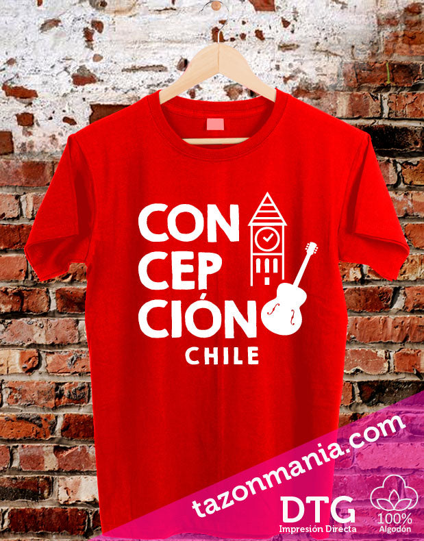 Poleras con diseños de Chile