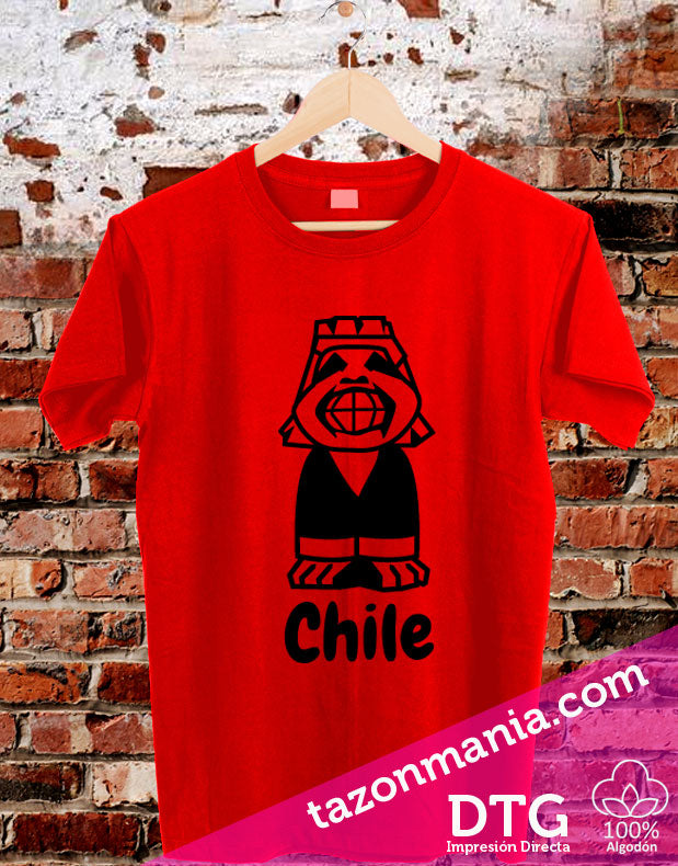 Poleras con diseños de Chile