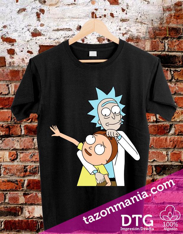 Poleras Rick and Morty
