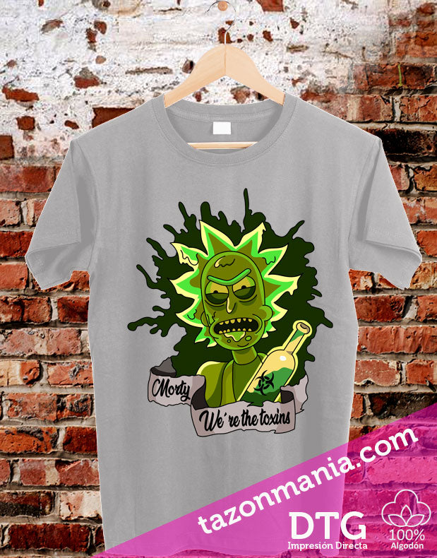 Poleras Rick and Morty
