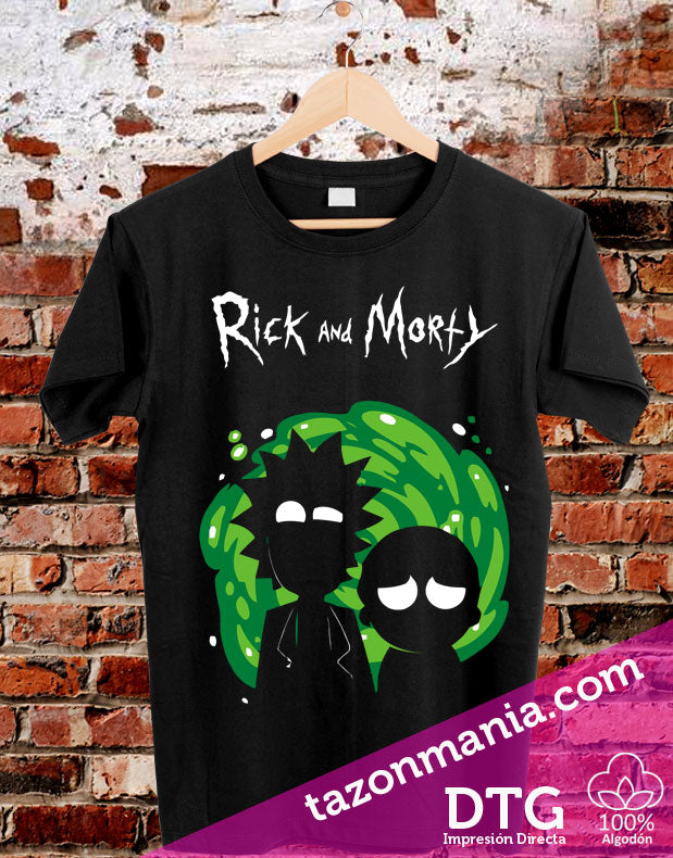 Poleras Rick and Morty