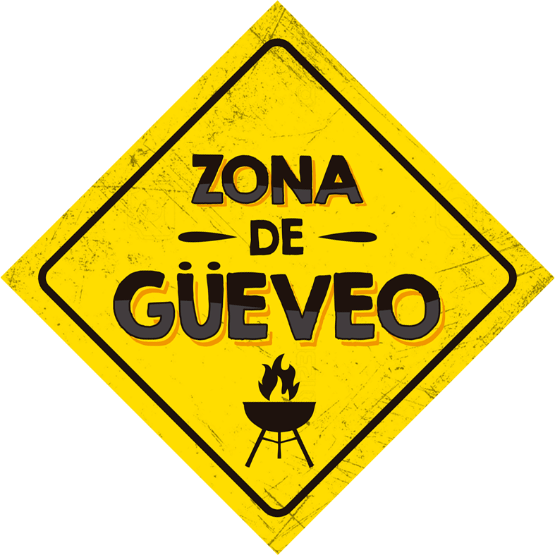 Letrero Quincho Obra 33x33 zona de gueveo