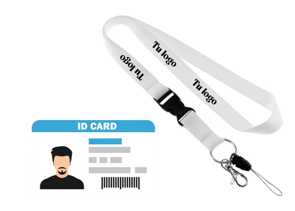 Credencial más Lanyard personalizado