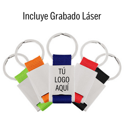 Llavero Metal strap Grabado