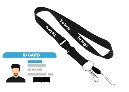Credencial más Lanyard personalizado