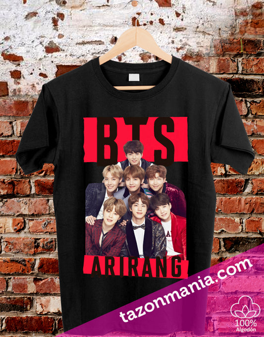Poleras BTS Arirang 2026
