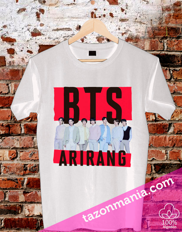 Poleras BTS Arirang 2026