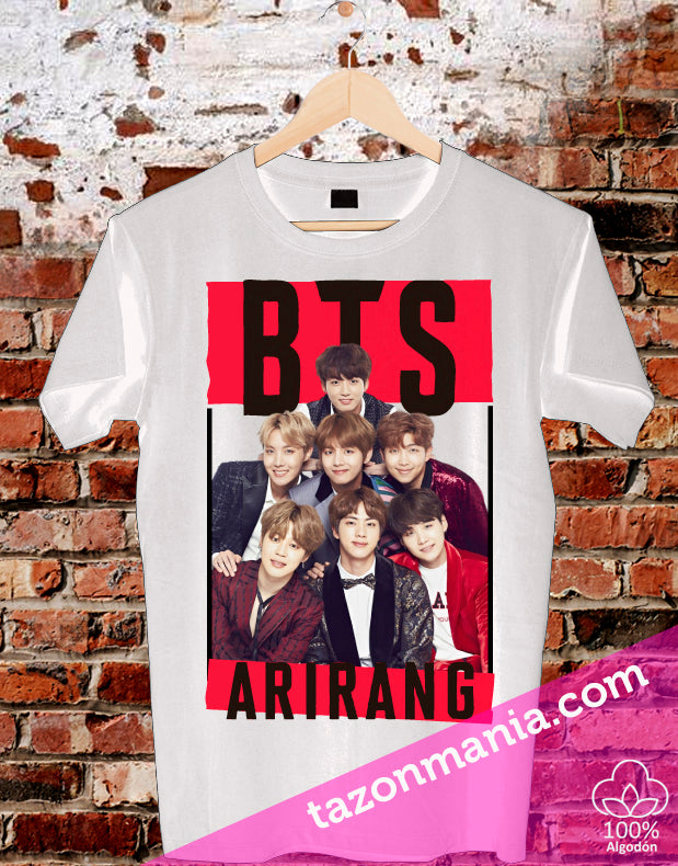 Poleras BTS Arirang 2026