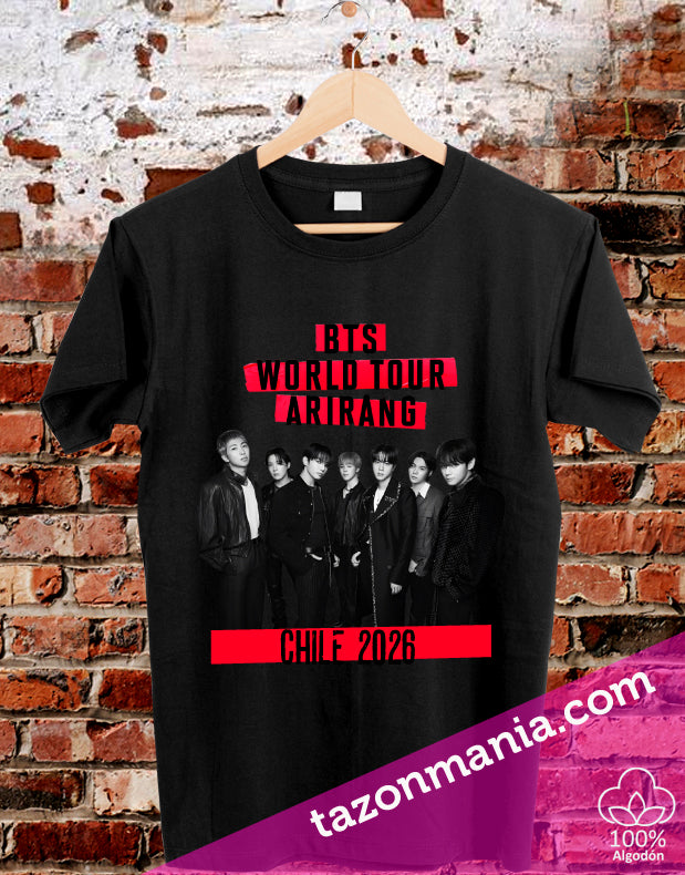 Poleras BTS Arirang 2026