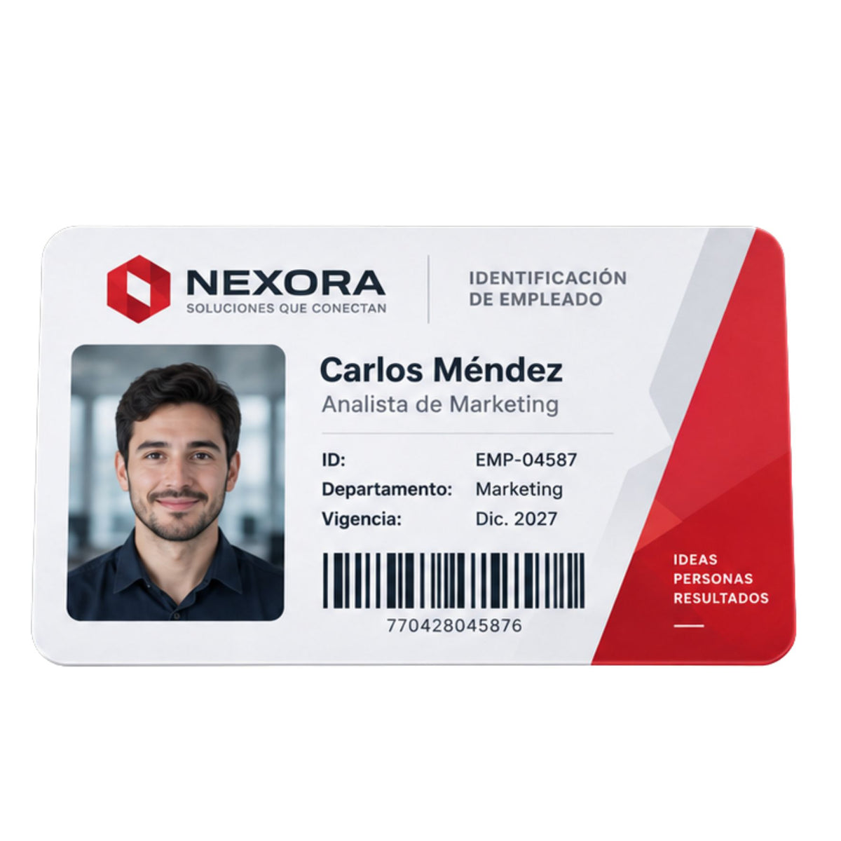 Credencial PVC Personalizada con Impresión UV