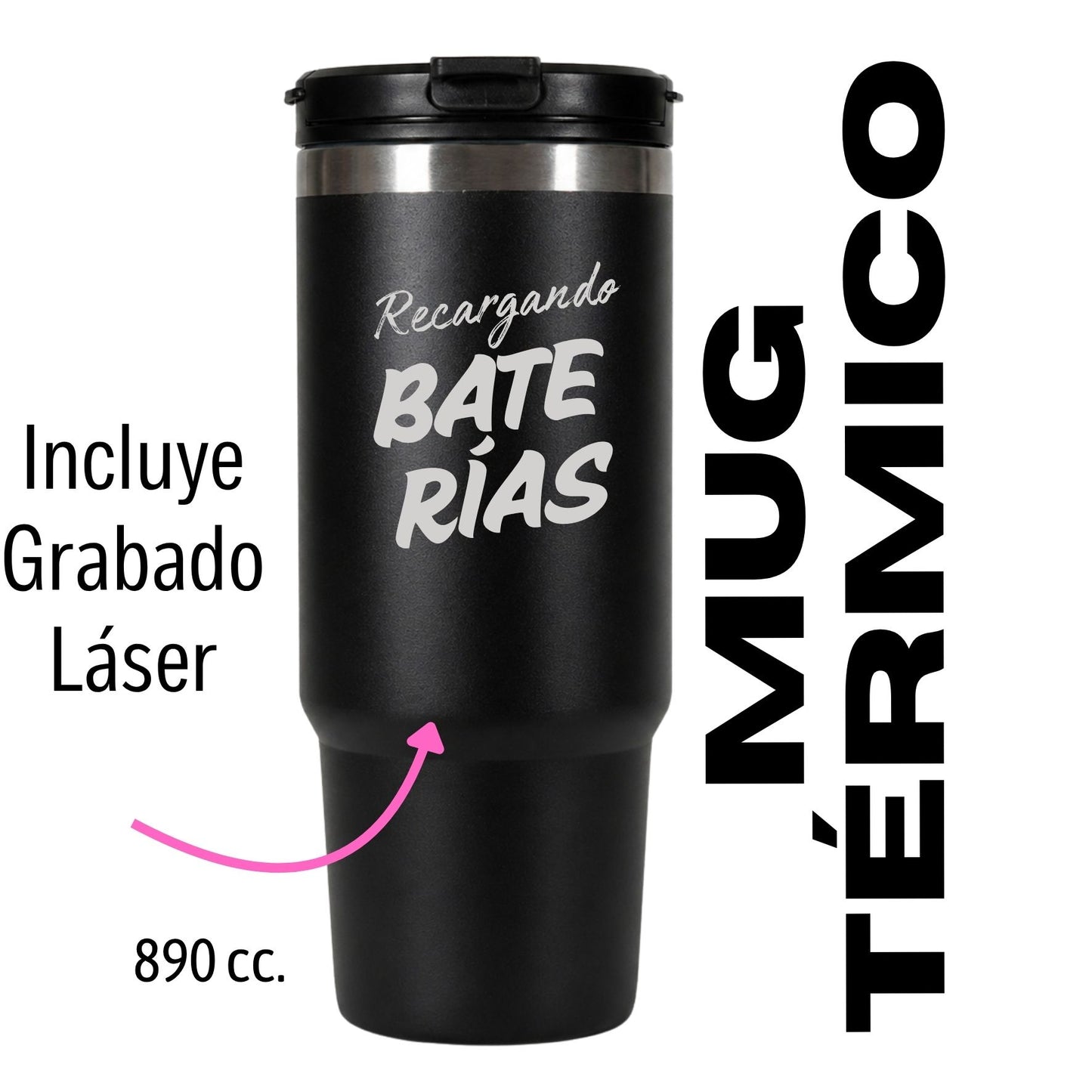 Botella Térmica Trekka Acero Inox 890ml