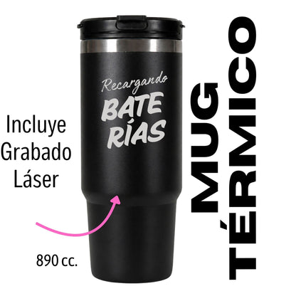 Botella Térmica Trekka Acero Inox 890ml