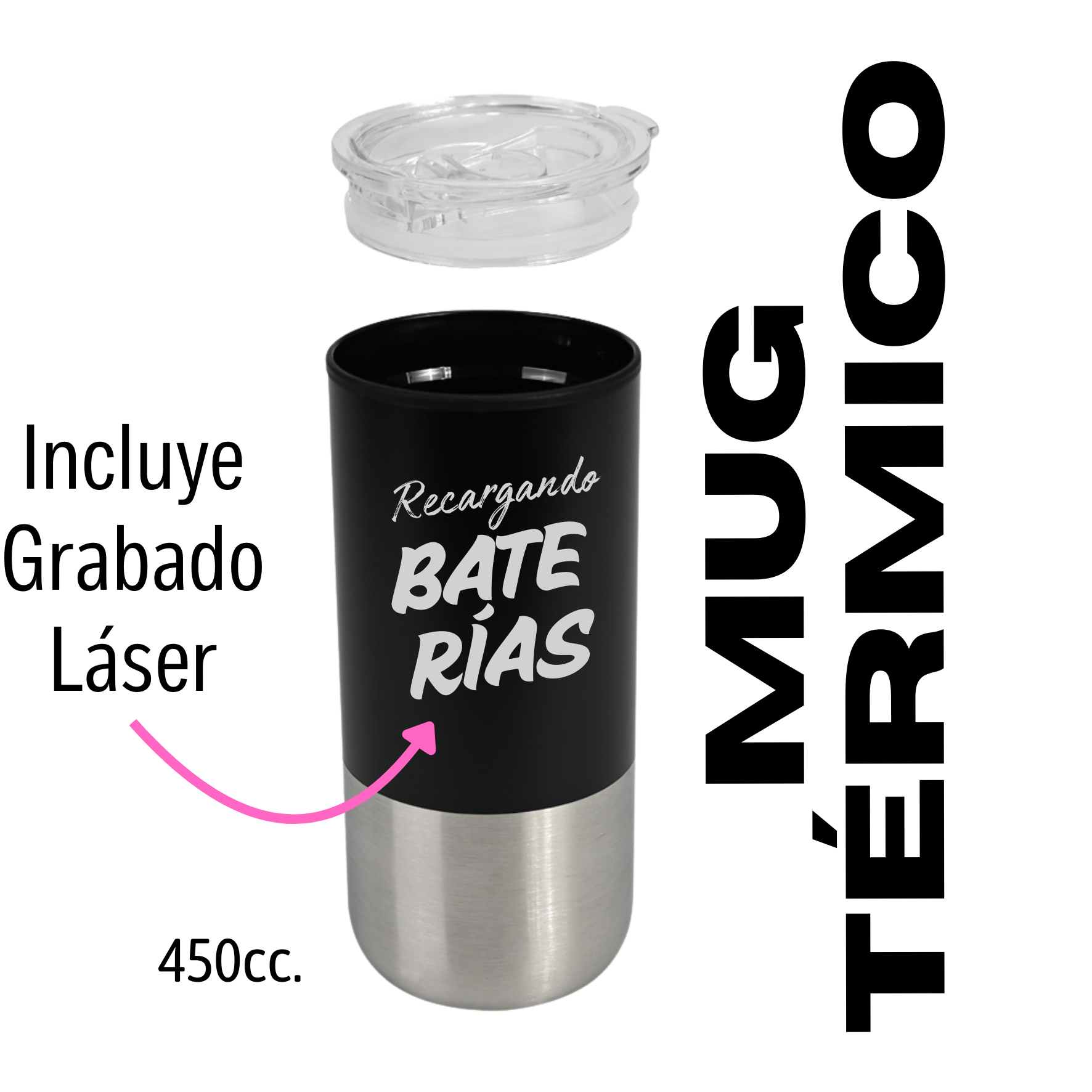 Termo con logo