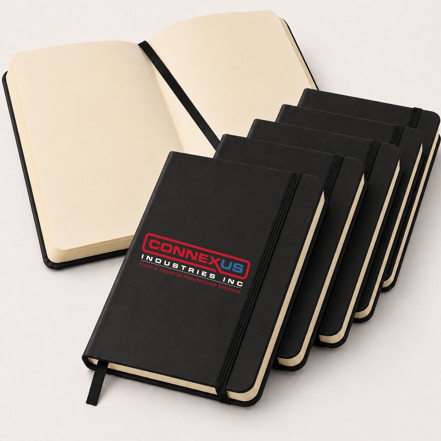 20 Libretas PU Blue & Black
