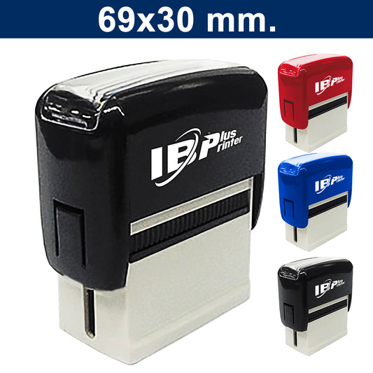 Timbre Automático Personalizado XL50 69x30 mm | Tazonmania