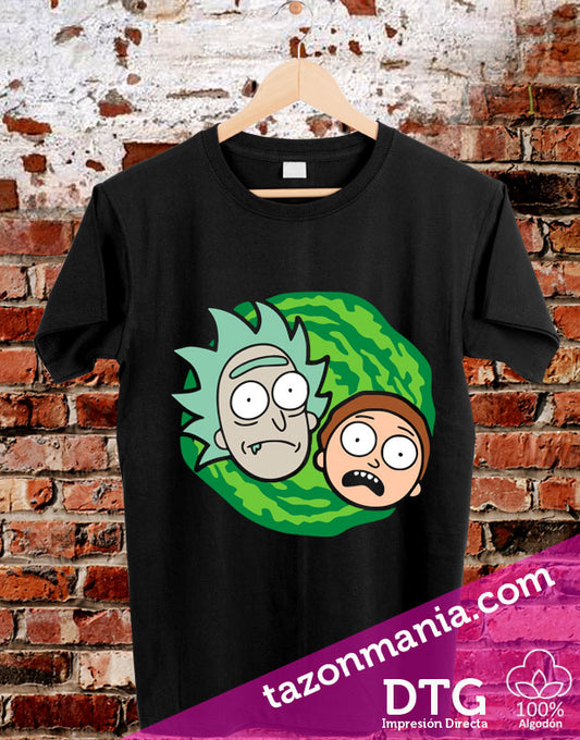 Poleras Rick and Morty