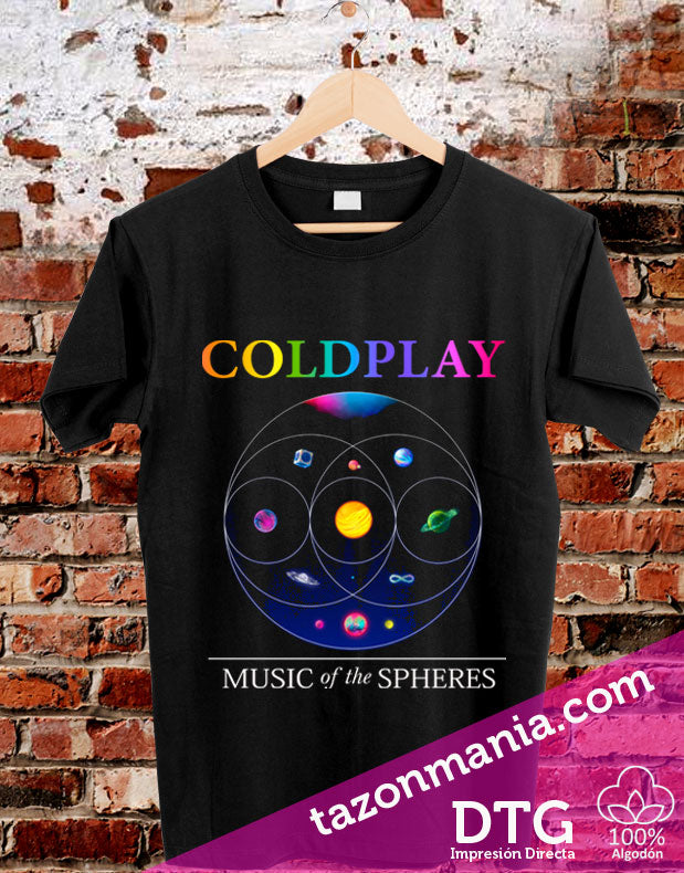 Poleras Coldplay