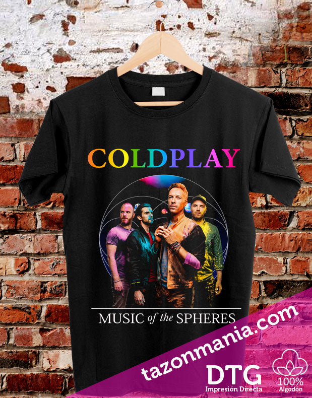 Poleras Coldplay